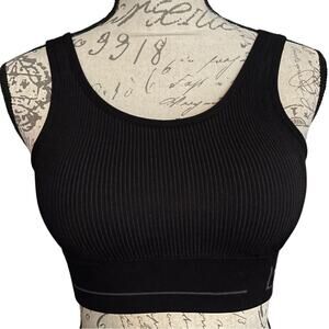 Fittin Black Dare To Begin Sports Bra Size Small NWT
